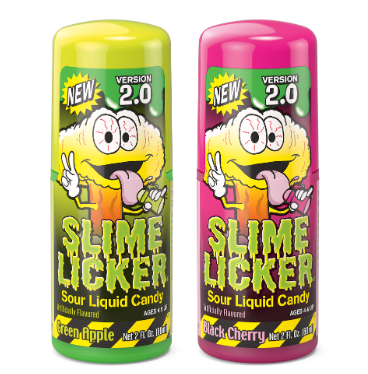 TOXIC WASTE Slim Licker 2.0 Back Cherry/Apple 57g (12 Pack) - R76