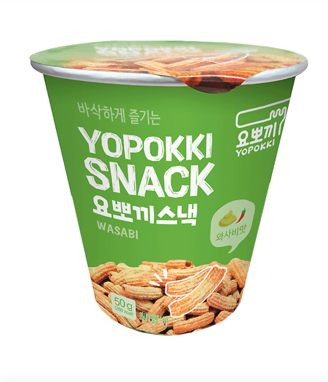 YOUNGPOONG Yopokki Snack Wasabi 50g (12 Pack)-
