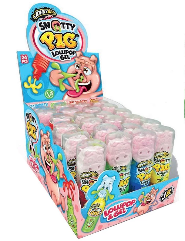 JOHNY BEE Snotty Pig 40g (24 pack) - R24