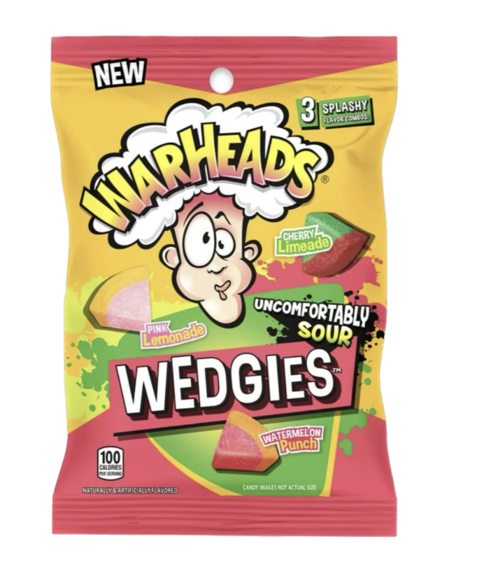 WARHEADS Wedgies 127 g (12 Pack) - R41