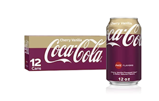 Coca Cola Cherry - Vanilla 355mL (12 pack) USA