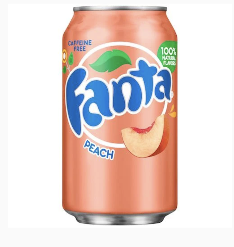 FANTA US Peach 355 ml  ( 12 pack) - A13/M13/K15/K6