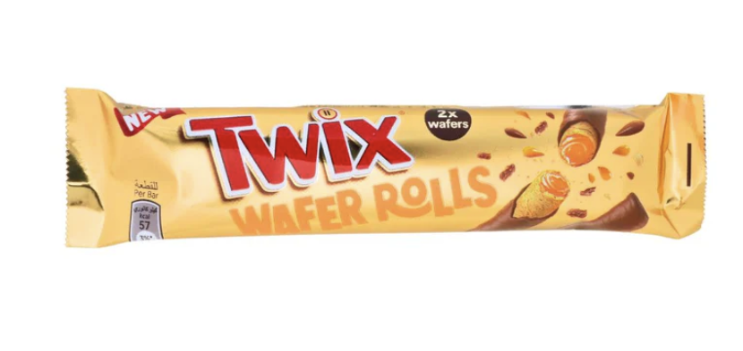 Twix Wafer rolls 22.5g - (12 packs) -