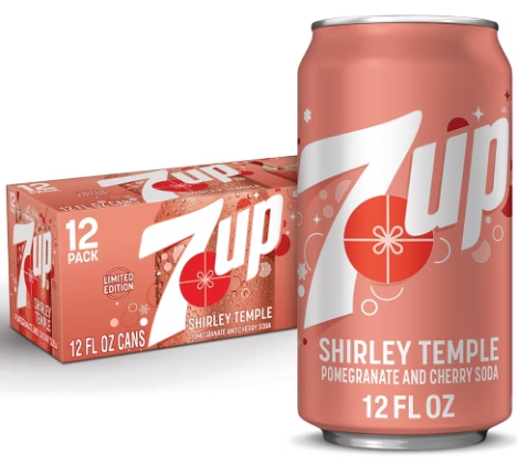 7UP Shirley Temple 355ml (12 pack)