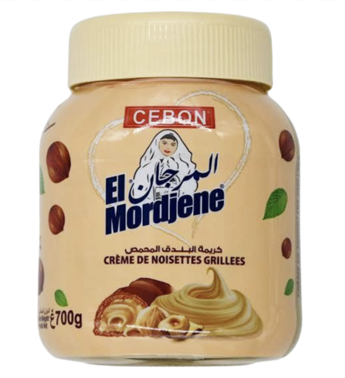 CEBON - El Mordjene Crème De Noisettes Grillées 700g (6 pack) -