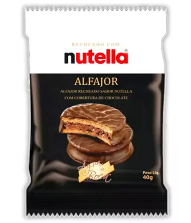 NUTELLA - Alfajor Agua na Boca 40g (18 pack) -