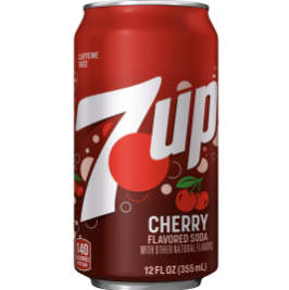 7UP Cherry 355ml (12 pack) - A4