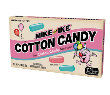 MIKE & IKE - COTTON CANDY 127g (12 Pack) -Z34