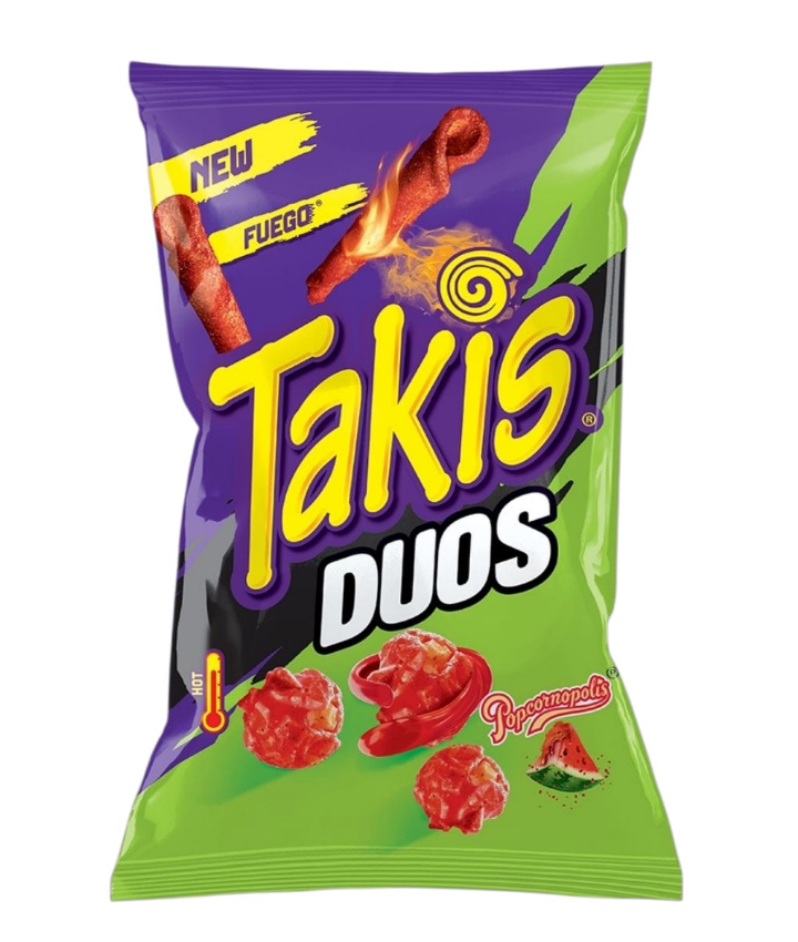 Takis Duos 85g (18 pack) BBD : 10/27/2025