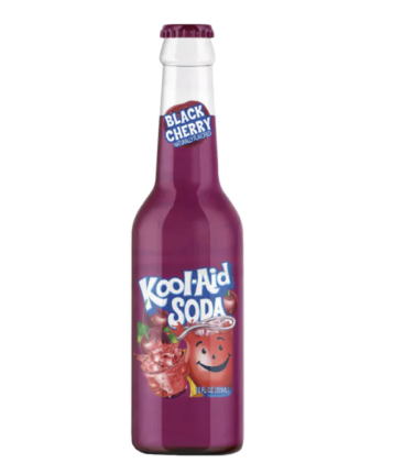 Kool-Aid Black Cherry Soda 355ml (12 pack)