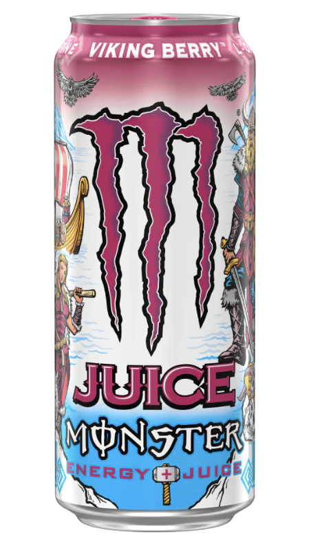 MONSTER Viking Berry Juice 473ml (24 pack) -