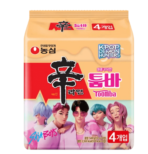 KPOP DEMON HUNTERS Shin Spicy and Crunchy Toomba Ramen 137g (32 pack)- C17
