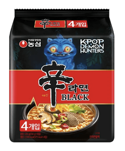 KPOP DEMON HUNTERS Shin Black Ramen 134g (32 pack)- C17