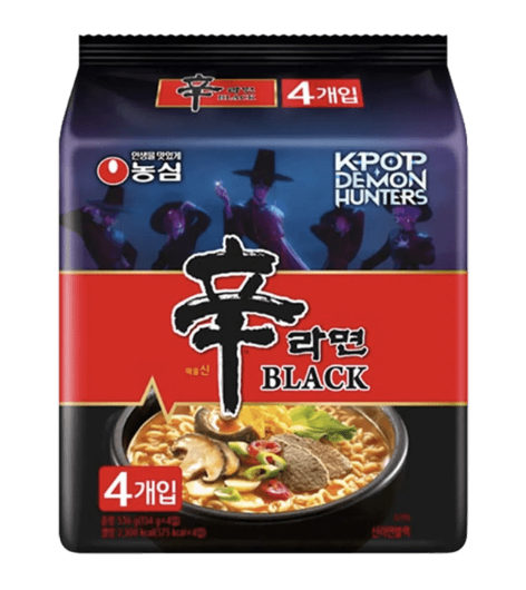 KPOP DEMON HUNTERS Shin Black Ramen 134g (32 pack)- C17