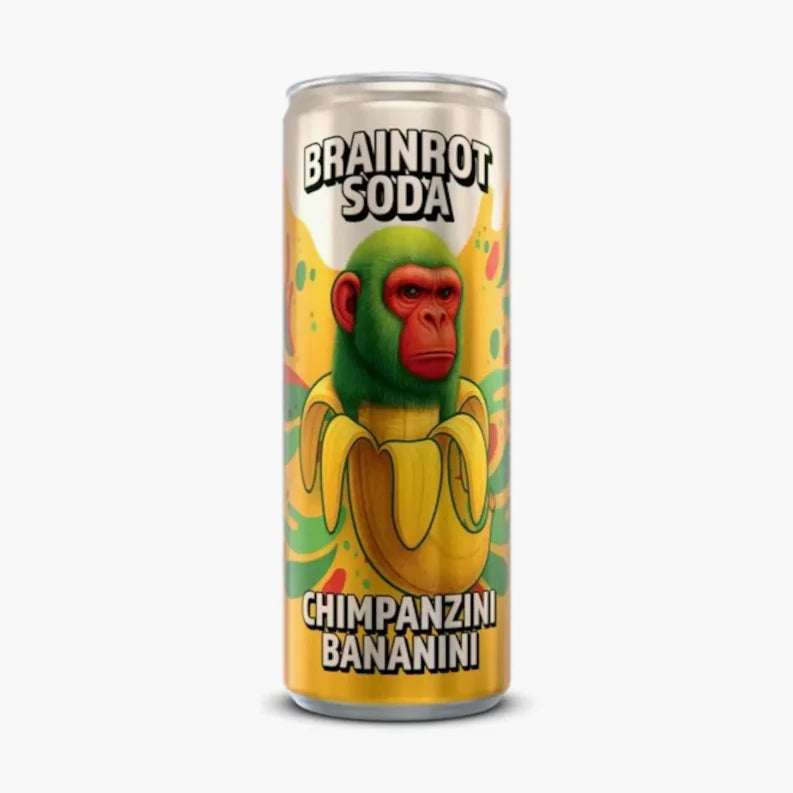BRAINROT SODA Chimpanzini Bananini 250ml (24 pack) - J10