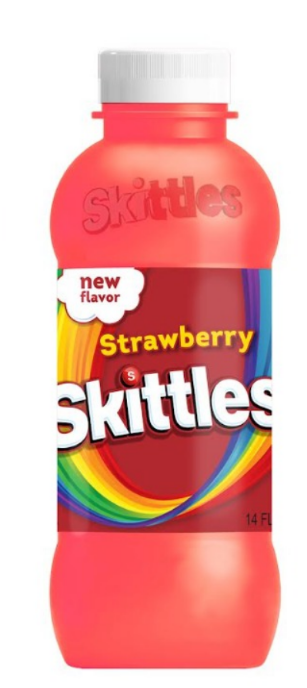 SKITTLES Strawberry Flavor Drink 414 ml (12 pack)