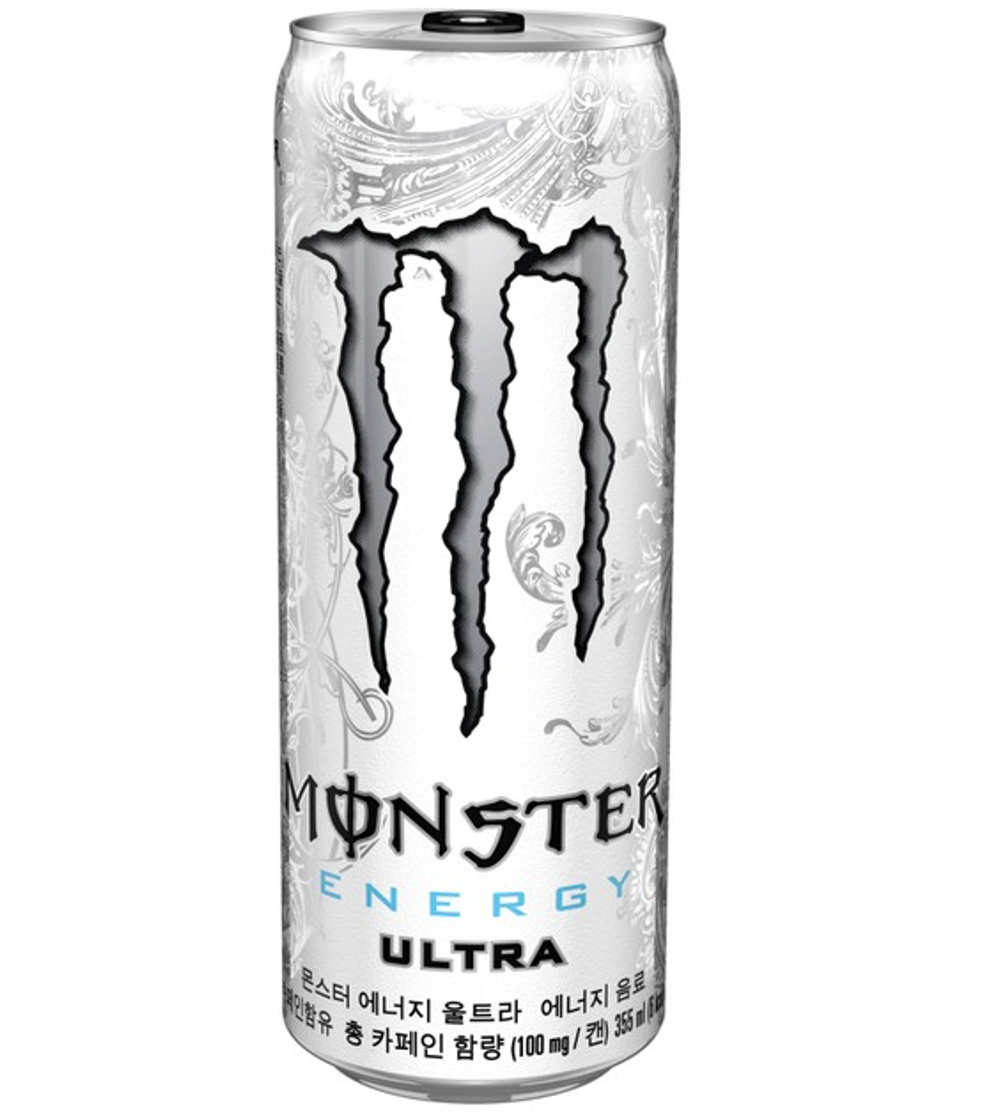 MONSTER ENERGY White 355ml (24 pack)