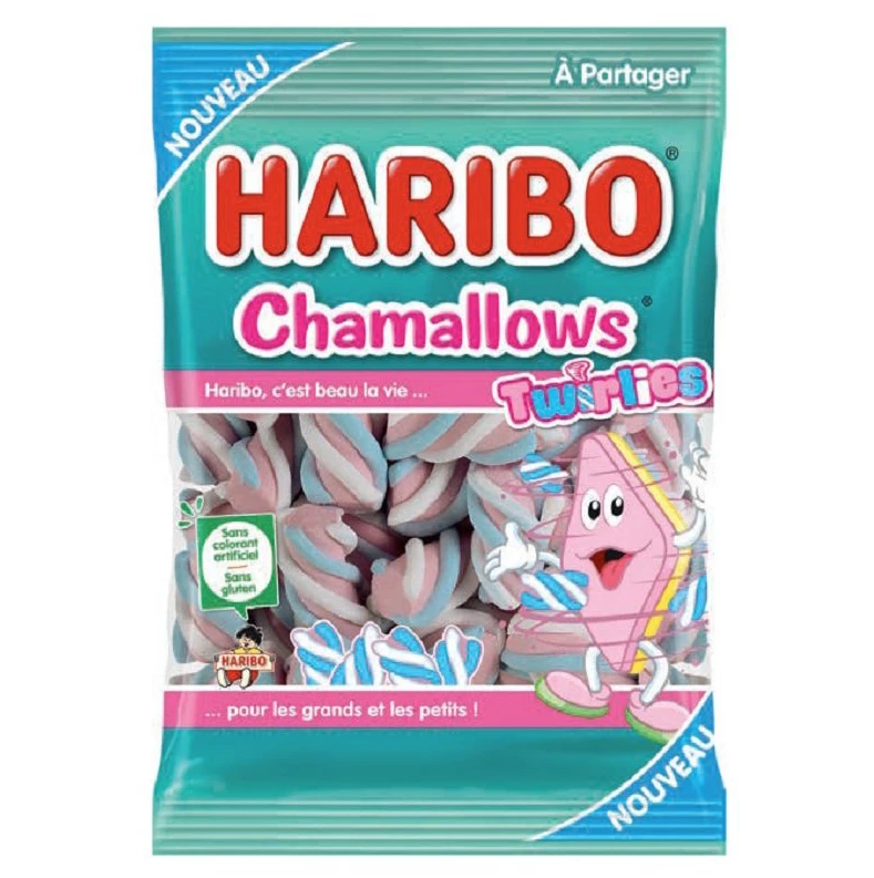 HARIBO Chamallow Twirlies 140G (20 pack) - France