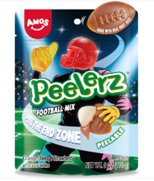 AMOS Peelerz Football Mix 170g (12 pack)