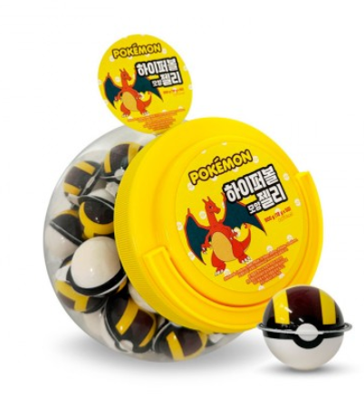 POKEMON Hyper Ball Shaped Jelly 18g  (50 pack) -L5