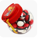 POKEMON Monster Ball Shaped Jelly 18g (50 pack) - L2