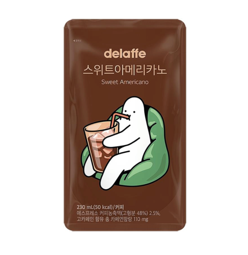 DELAFFE Sweet Americano 340 ml (40 pack) - E1