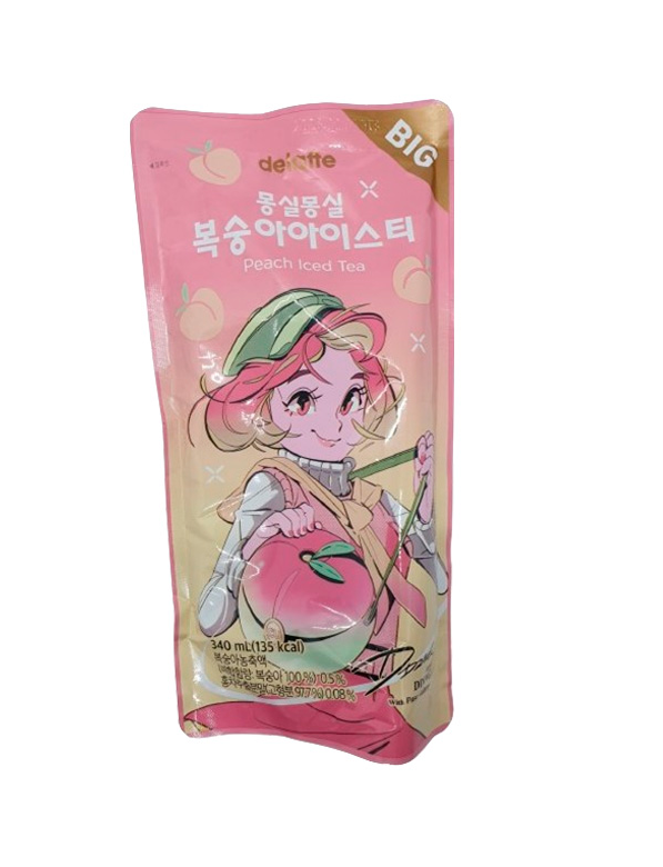 DELAFFE Peach Iced Tea 340ml (40 pack)- SOL