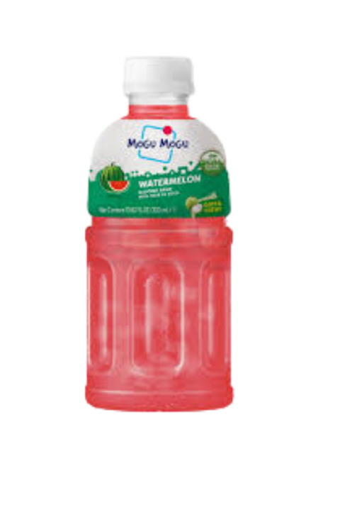 Mogu Mogu Watermelon Flavored Drink 320ml (24 pack) - C4