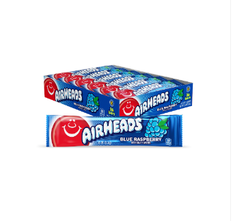 Airheads Singles Blue Raspberry 16g (36 Pack) - R53