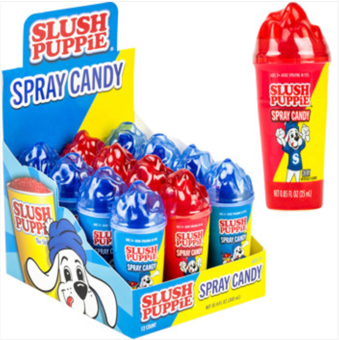 Koko's Slush Puppie Spray Candy 24g (12 Pack) - R95