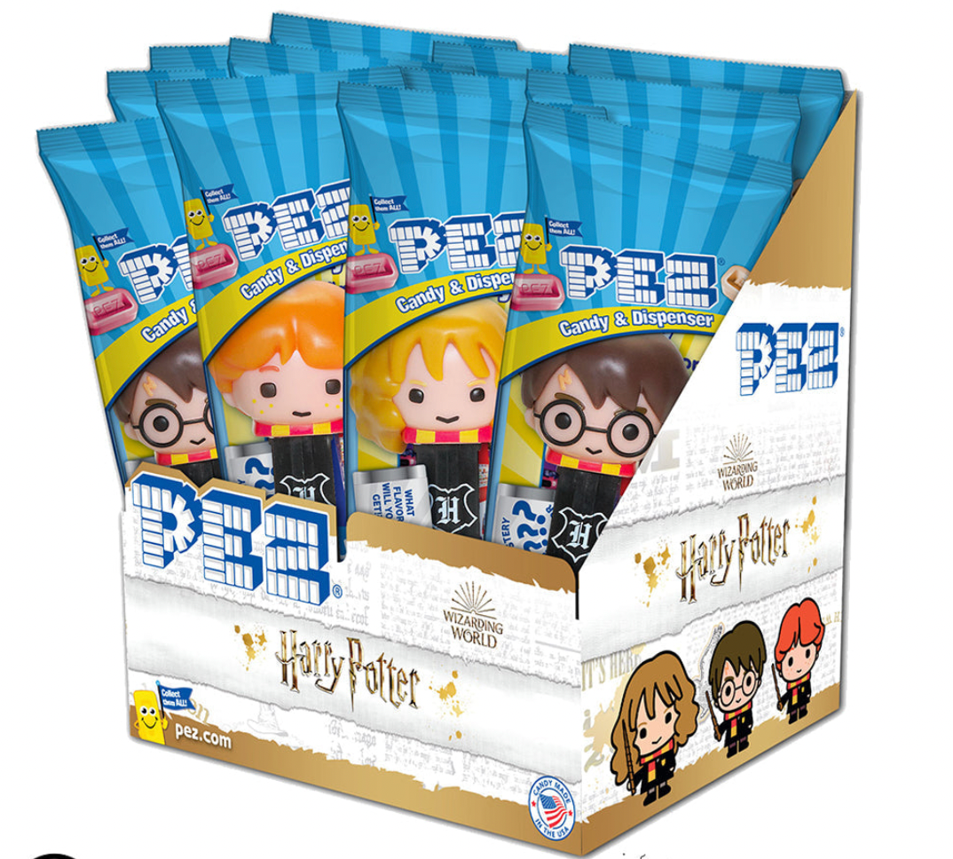 Pez Poly Pack Harry Potter Assortment 16g (12 pack) -