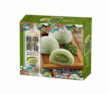 Royal Family Hefeng Mochi Matcha Flavor 140g (24 pack) - H52 -