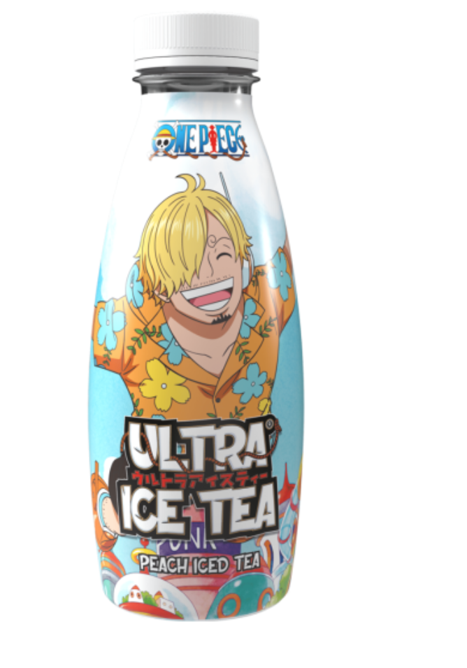 ULTRA ICE TEA - ONE PIECE EGG HEAD - SANJI- 500ml (8 pack)