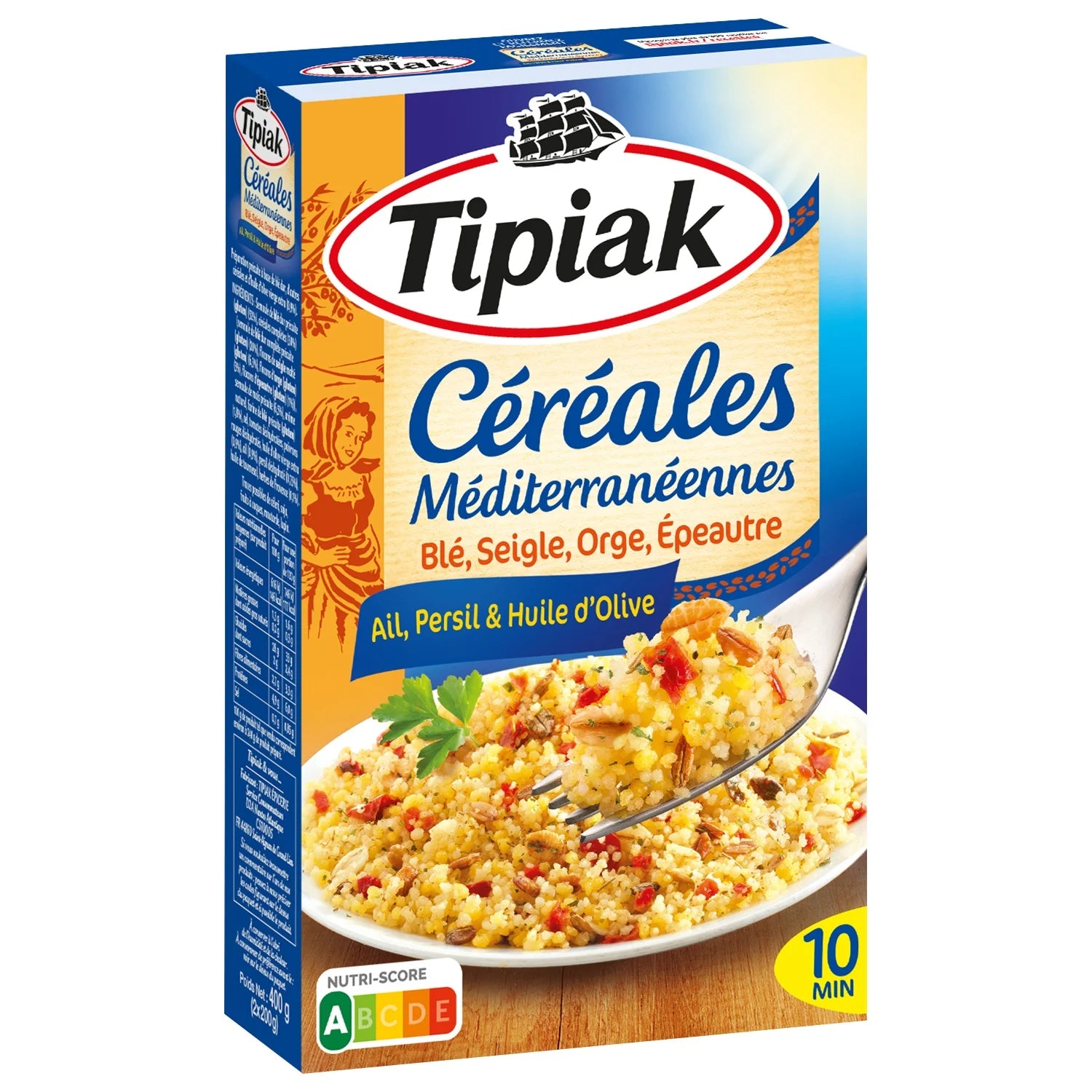 Tipiak Céréales Méditerranéennes 2x200g (12 pack)