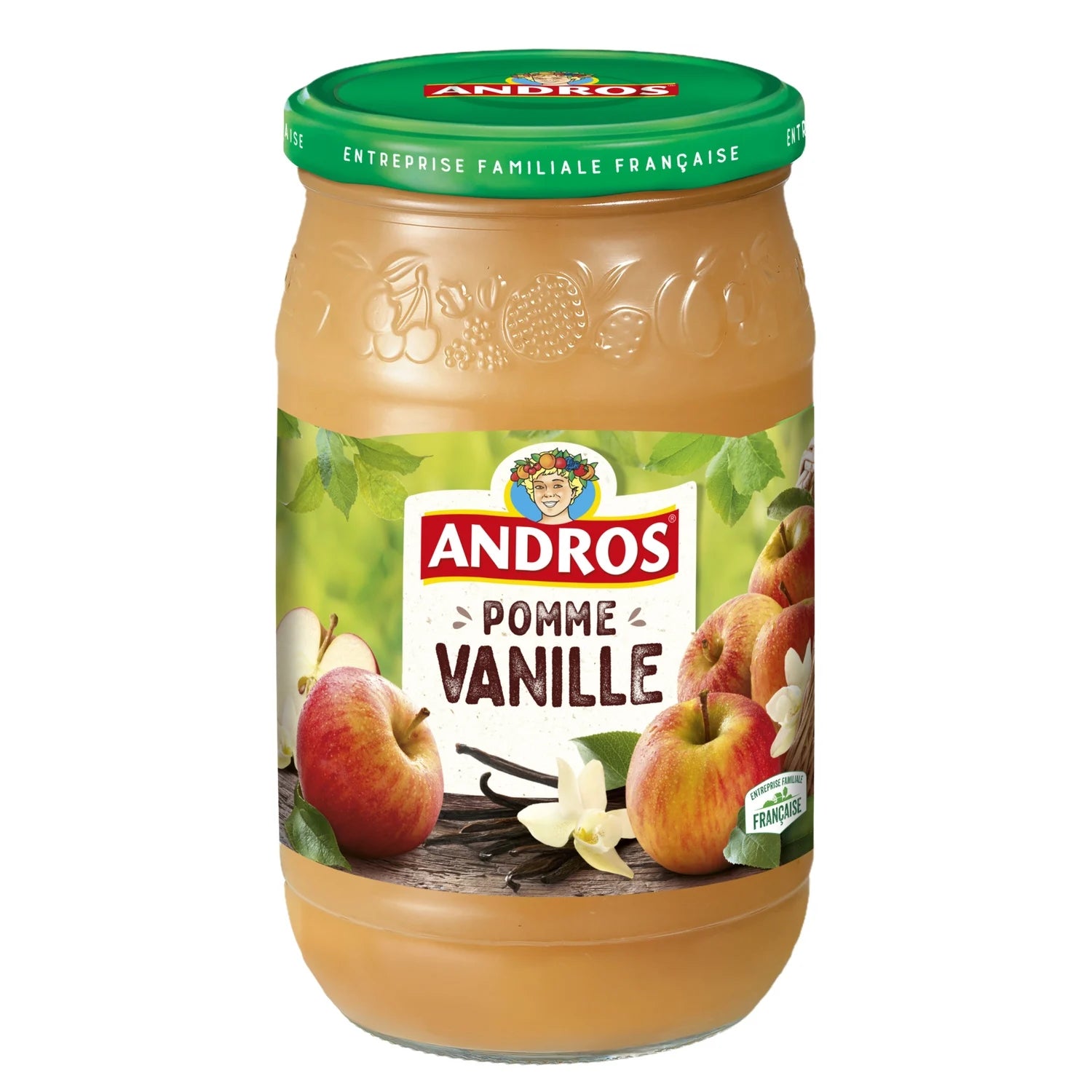 Andros Compote Pomme Vanille 750g (6 pack) - K16