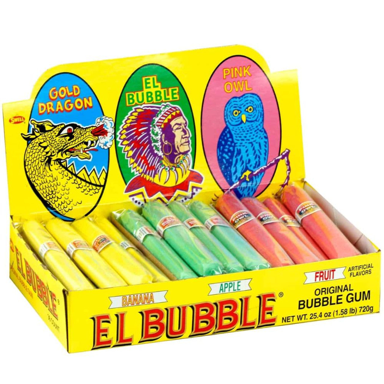 Concord Big Choice B.Gum Cigars 3 Flav. 20g (36 pack) -