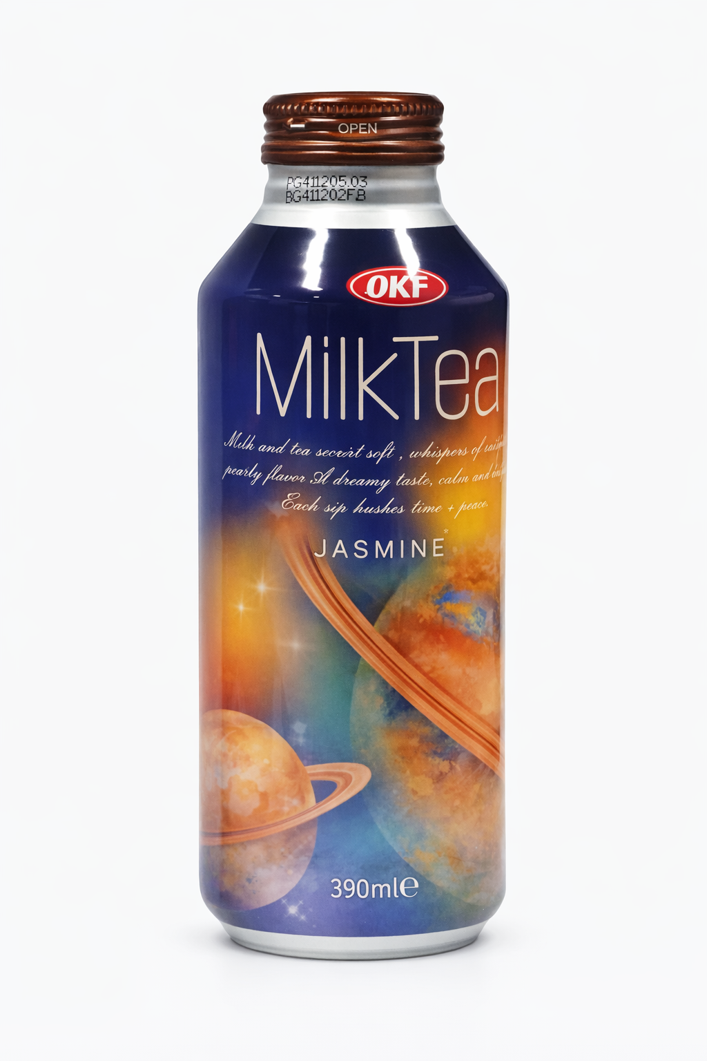 OKF Milk Tea Jasmine 390ml (20 pack) -D1