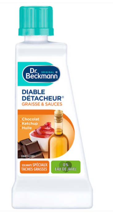 BR BECKMANN Détachant Graisse & Sauce 50ml (12 pack) -