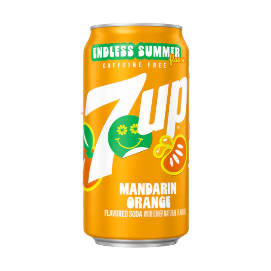 7UP Mandarin Orange 355ml (12 pack) -