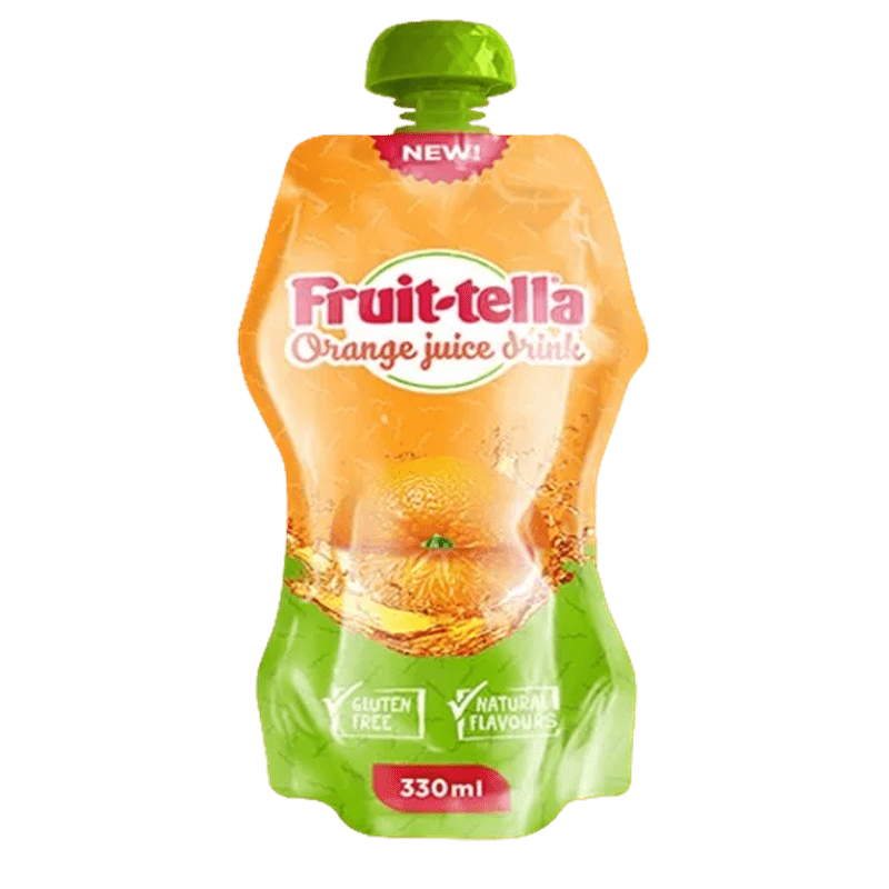 Fruit-Tella Orange Juice Drink 330ml (18 pack) - B12
