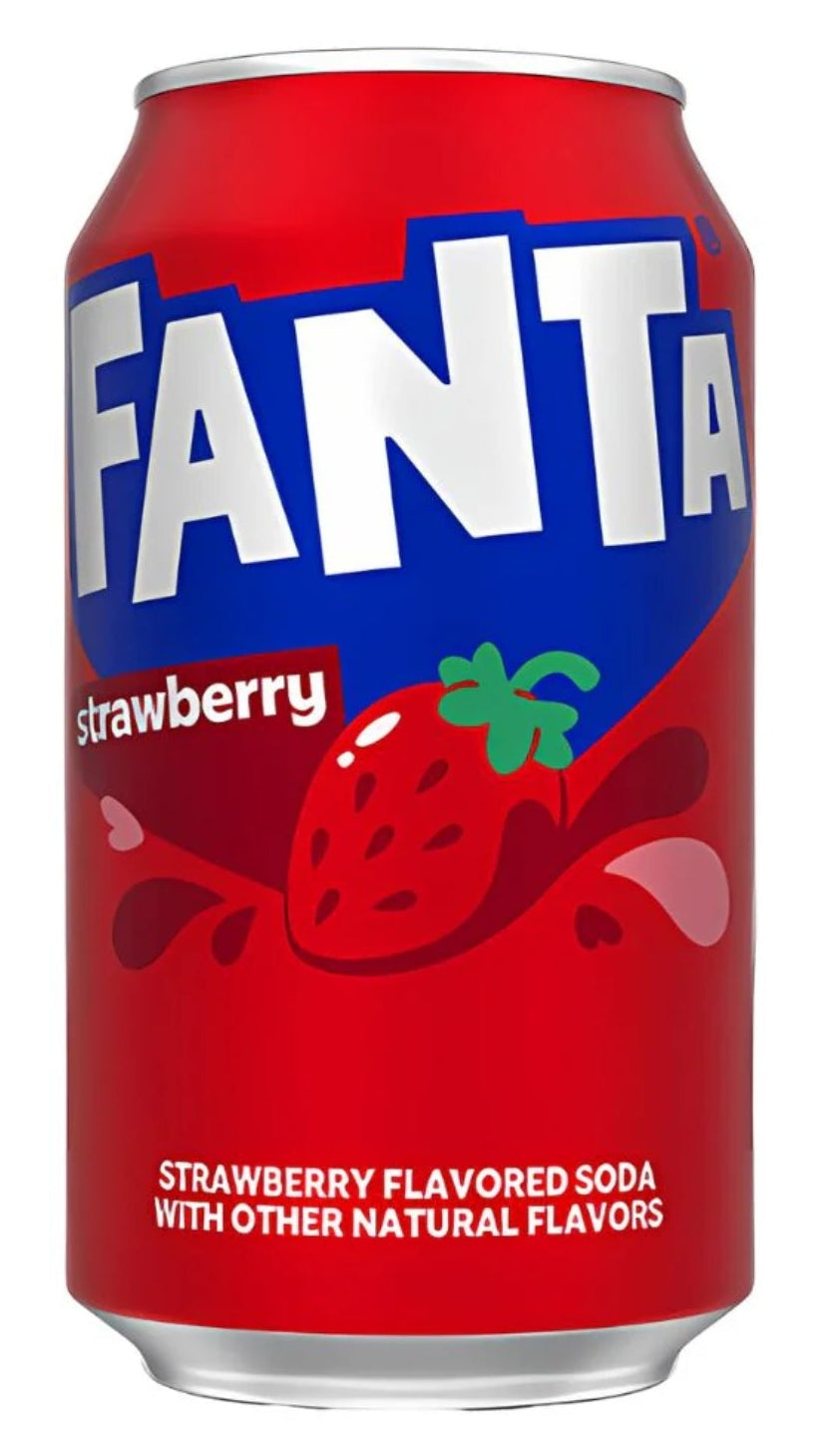 FANTA US Strawberry 355ml (12 pack) -