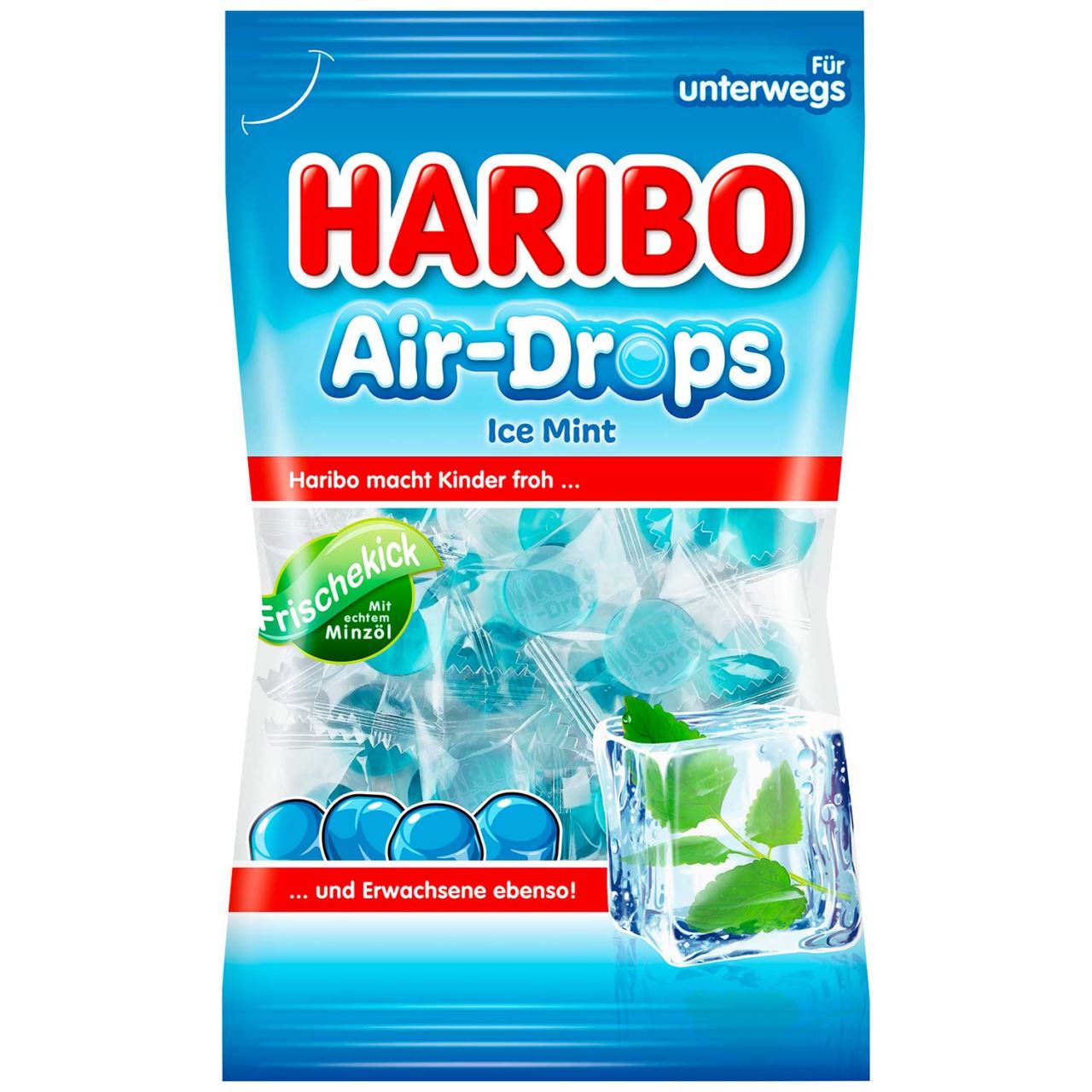 HARIBO Air-Drops Ice Mint 100g (12 pack)- R21