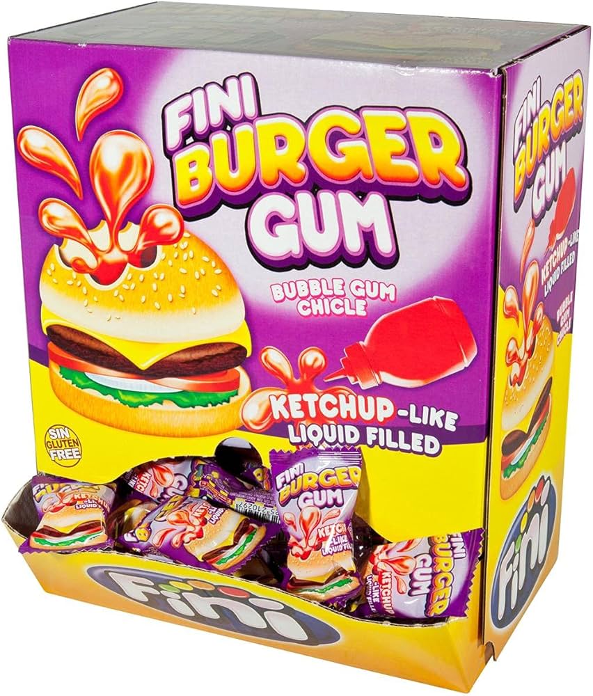 FINI Burger Gum (200 pack) - C14