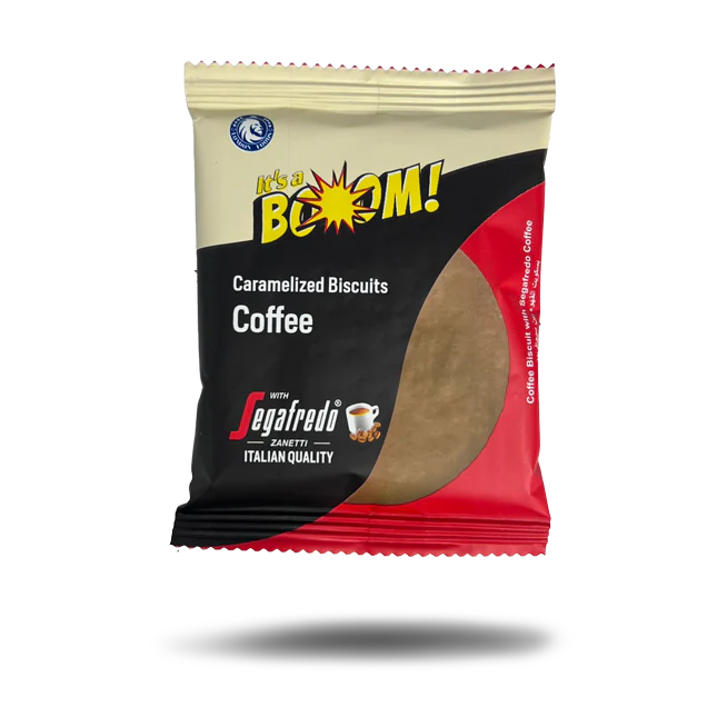 IT'S A BOOM! Caramelized Biscuits Coffee Segafredo 22g (12 pack) - H15