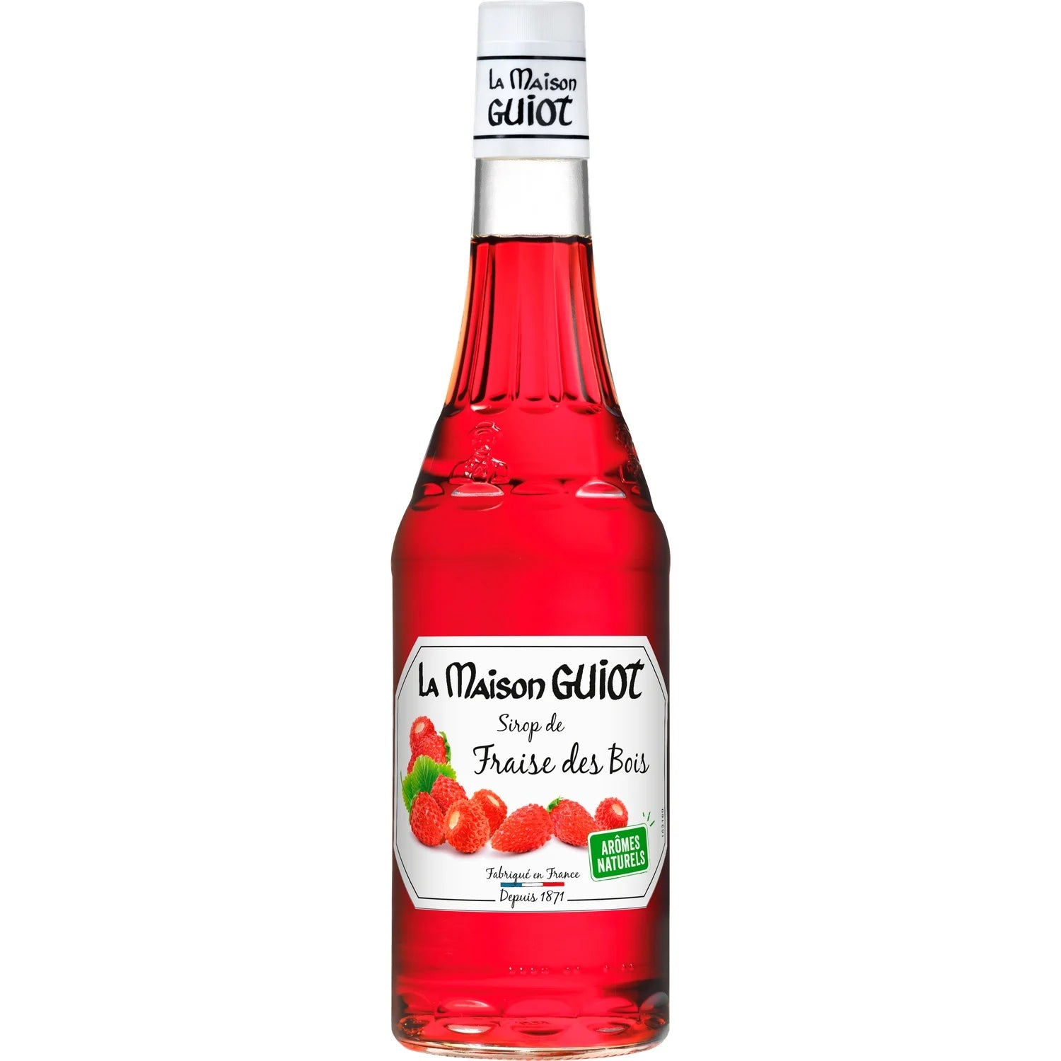 La Maison Guiot Sirop de Fraise des Bois 700ml (6 pack) -