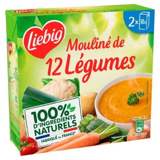 Liebig Mouliné de 12 Légumes 2x30cl (9 pack) - O14