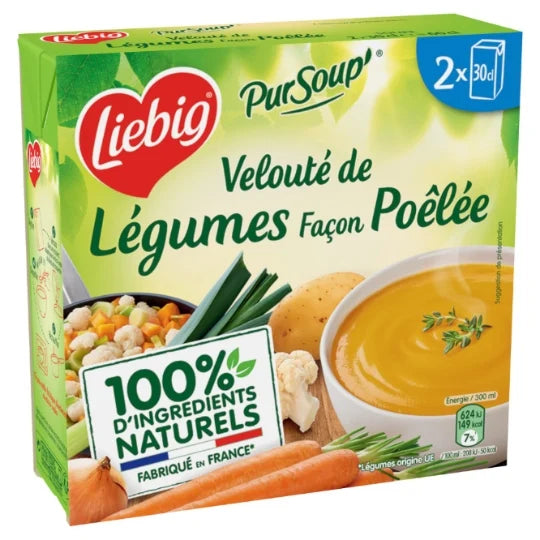 Liebig Velouté de Légumes façon Poêlée 2x30cl (9 pack)  - S7