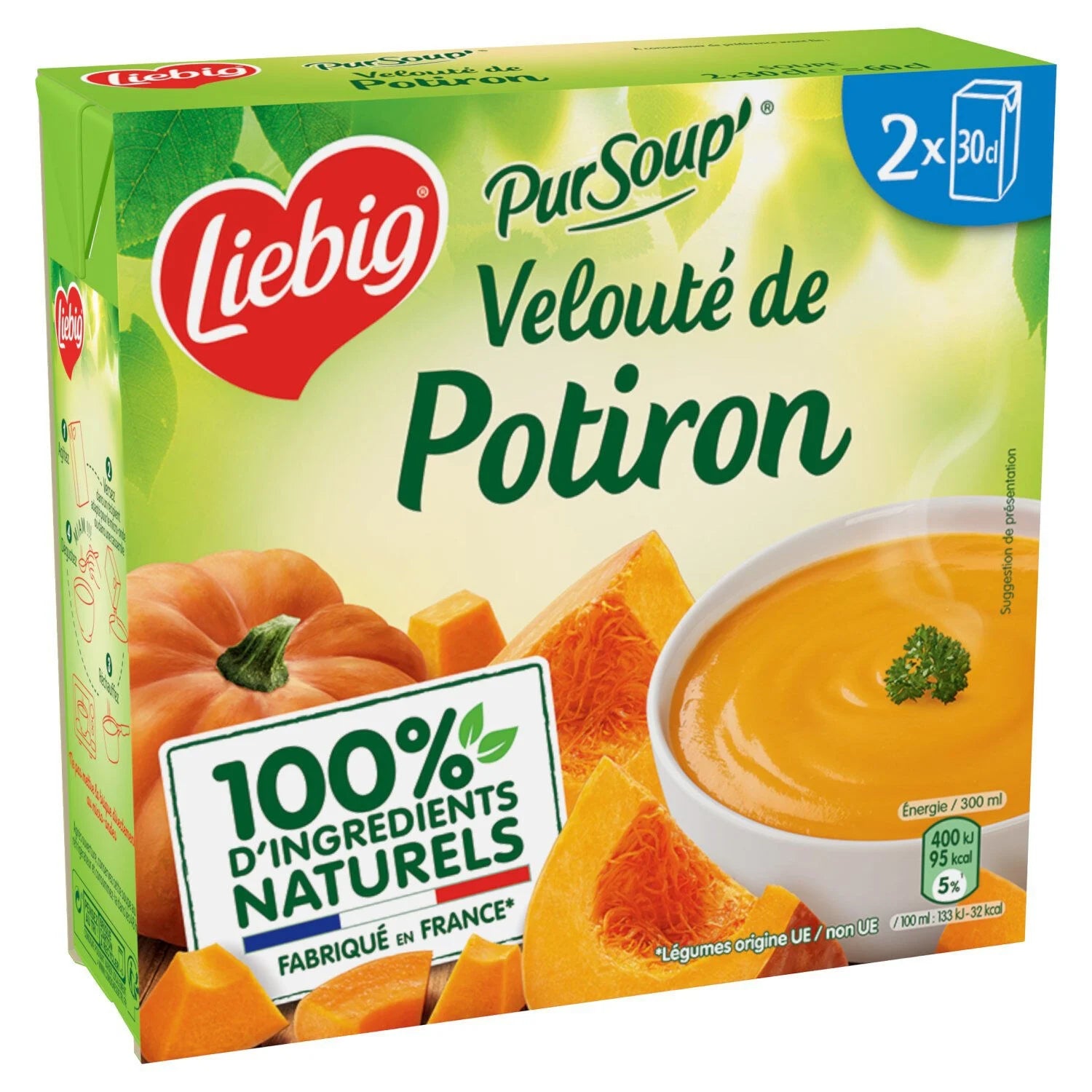 Liebig Velouté de Potiron 2x30cl (9 pack) -S7