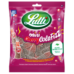 LUTTI Mini Cherry Cola Fizz 100G (14 pack)- France - FSol - B16