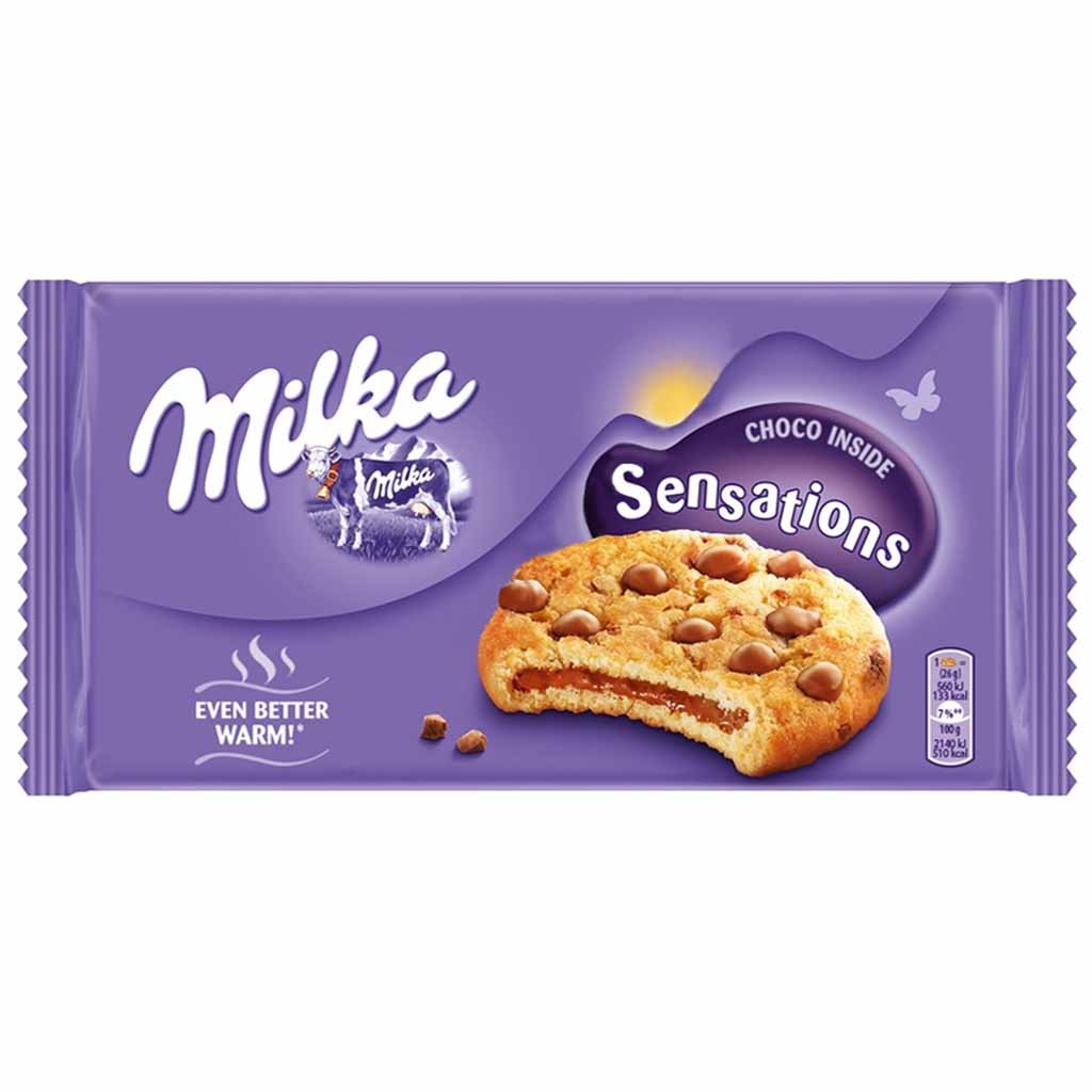Milka Sensations cookies 156g (12 pack) -